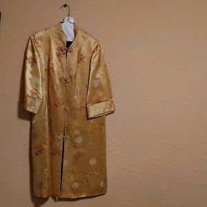 Asian style reversible ladies coat vintage